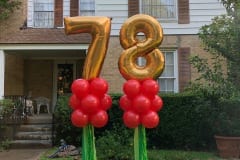 Topper Numbers and Letters -25