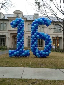 Balloons with Number 16